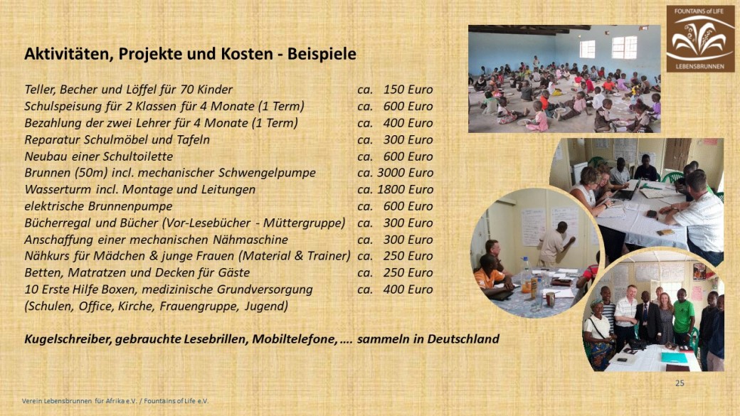 Allgemeine Präsentation Kashitu - 2018 V4 - Aktionsbeispiele